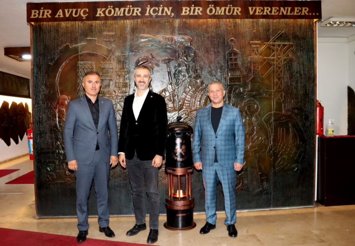 Birkan ve Erdem’den, GMİS’e madenciler günü ziyareti